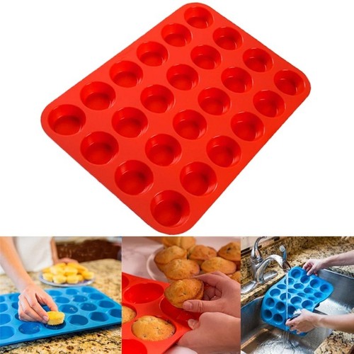 Silicone muffin cupcake - 1-,