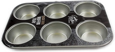 Non-Stick 6-Cup Muffin and
