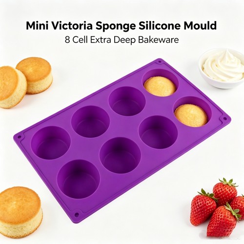 Silicone muffin cupcake - muffin, 8