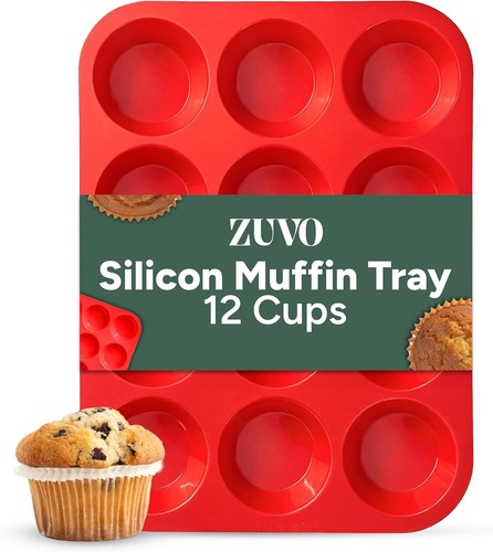 Zuvo silicone muffin tray - muffin, 12