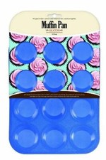12 x Silicone Large Muffin