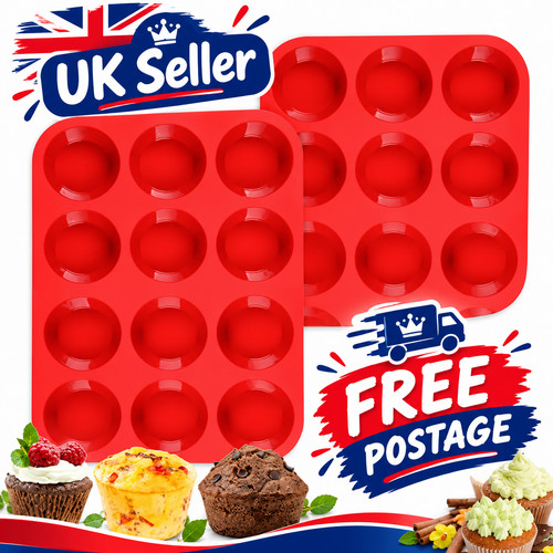 Silicone muffin cupcake - cupcake, 12