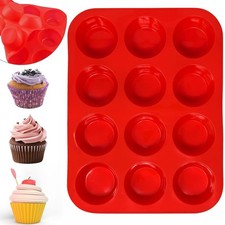 12 Cup Silicone Muffin
