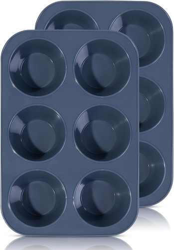 Jumbo silicone muffin tray - tray, 6