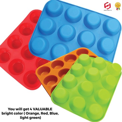 Baking muffin tray silicone - tray,