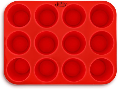 Cup silicone muffin tray - silicone,